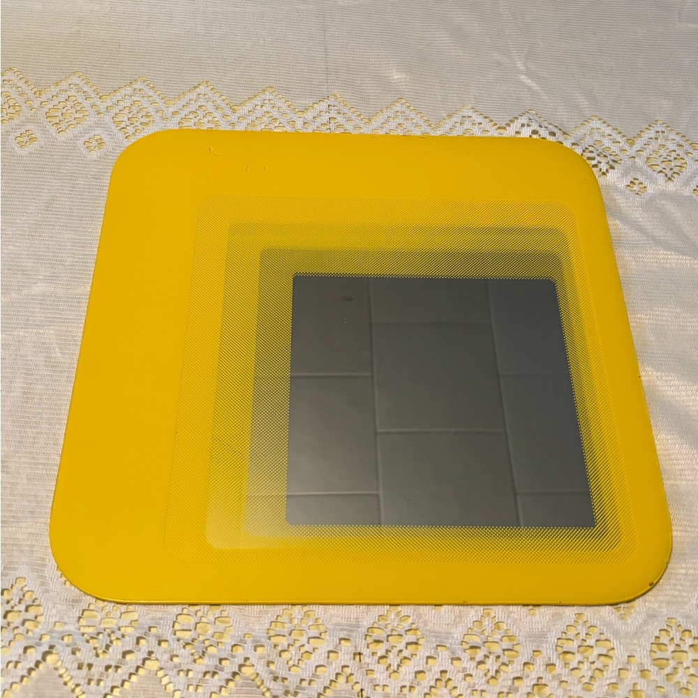 Vintage IKEA Yellow Wall Mirror